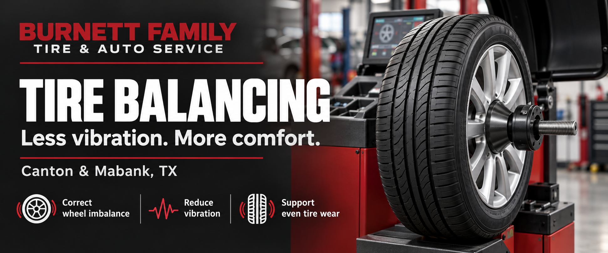 road force tire balancing mabank and canton tx